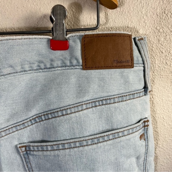 MADEWELL Superwide-Leg Jeans in Olcott Wash: Pleated Edition ND612 - Picture 9 of 14